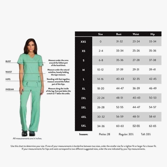 Dickies Dynamix Royal Blue Scrubs Pant Mid Rise Straight Leg Drawstring size S - Picture 14 of 14